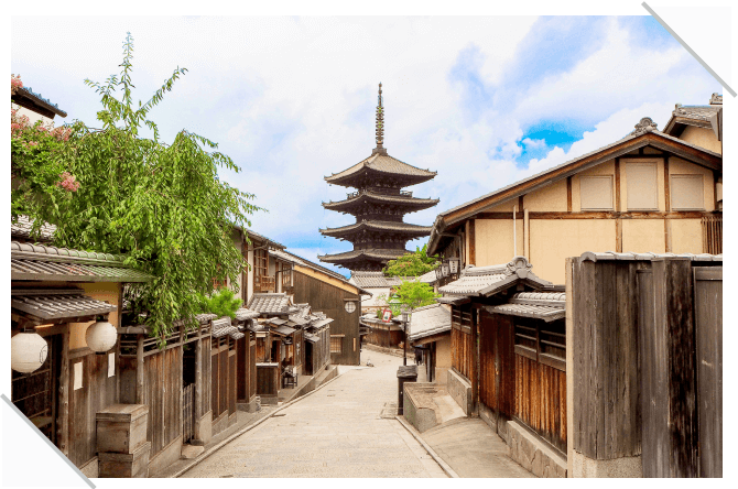八坂の塔周辺（京都）